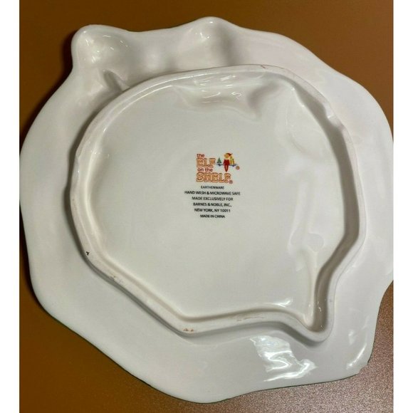 Elf on a Shelf Cookie Plate Ceramic in Box Collectible Holiday Christmas G302 - Picture 5 of 7